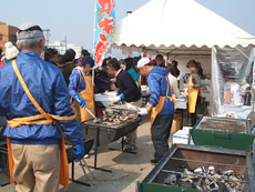 殻付焼きがき