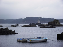 和歌山出雲漁港灯標